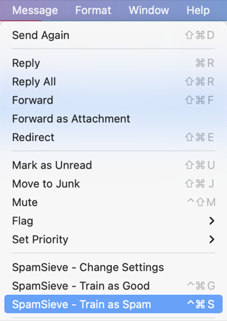 spamsieve for airmail 3